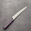 Tsunehisa Shirogami #1 Migaki Sujihiki 240mm - Image 3