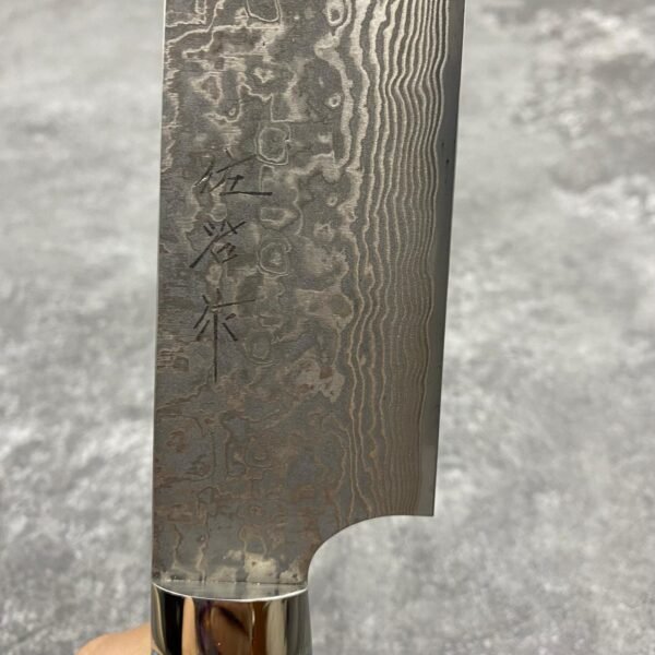 Saji Takeshi SG2 Damascus Kurosome Sakimaru Ironwood 240mm