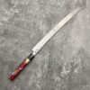 Sakai Takayuki x Michiko Kubota Rinka Silver #3 Steel, Sakura + Waka Engraving, 390mm