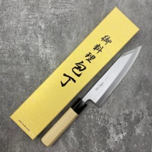 Yoshihiro Shirogami #2 Hon Kasumi Deba-kiritsuke 180mm