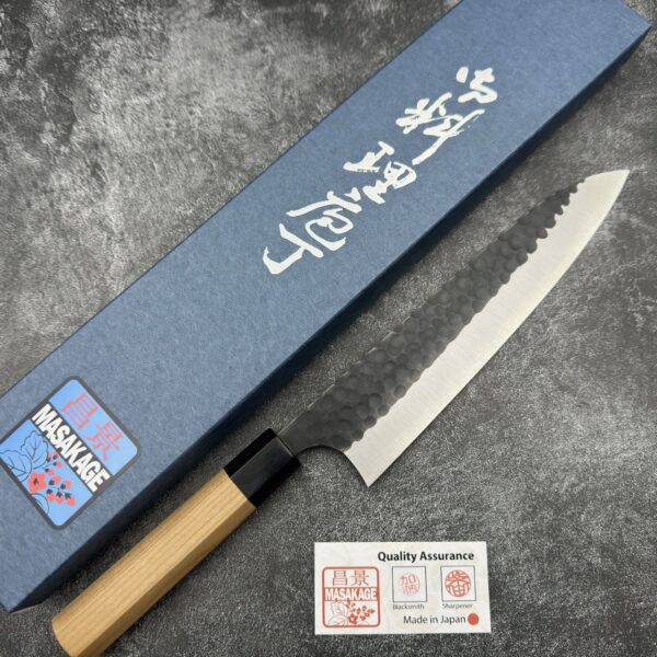 Koishi Masakage x Kato Yoshimi Aogami Super Kurouchi Tsuchime Gyuto 210mm